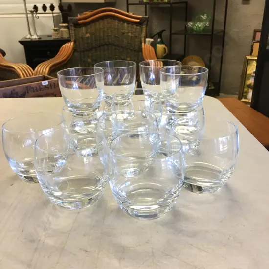 Selection Of Glasses Including Footed