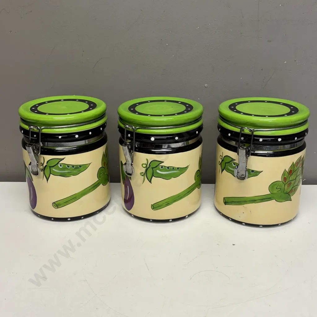 Set of 3 Home Essentials Jars Image 1++