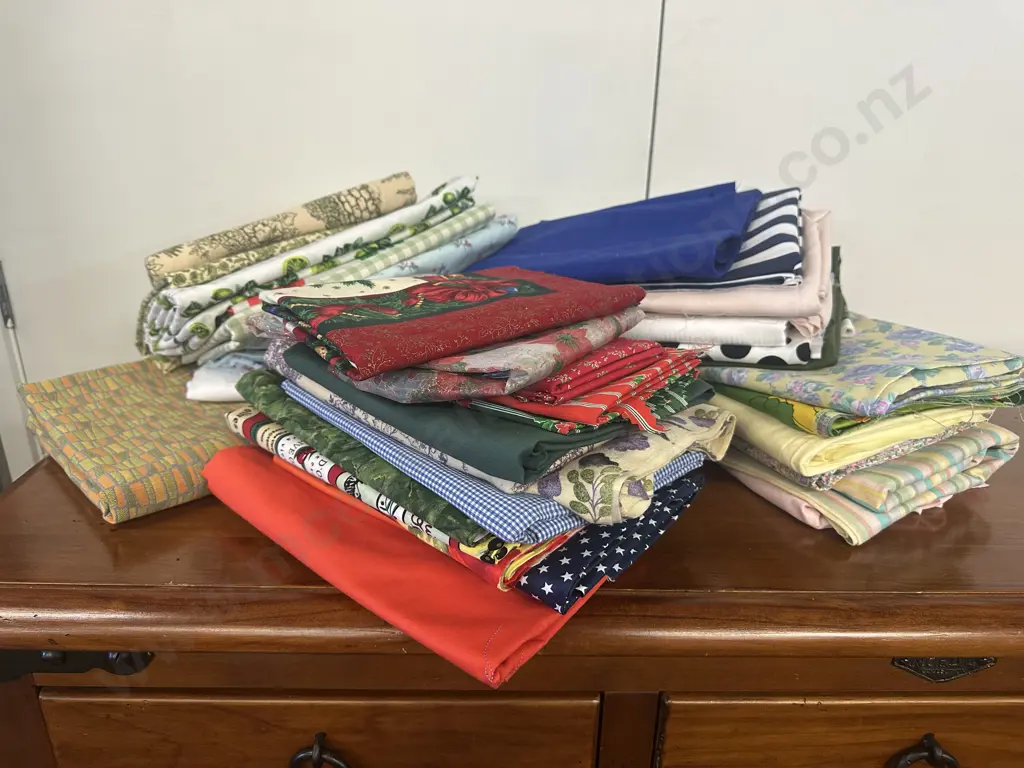 Selection Of Fabric Pieces Image 1++