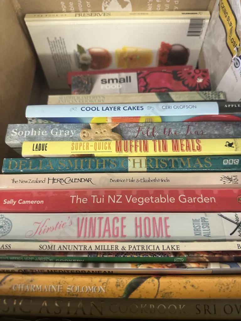 Assorted Recipe Books Including Sohpie Gray Etc Image 1++