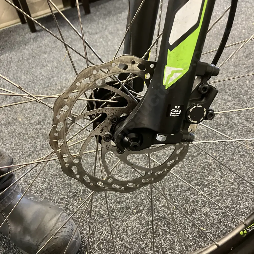 Merida Big Nine 40 Mountain Bike - Black / Green / White Colours Image 1++