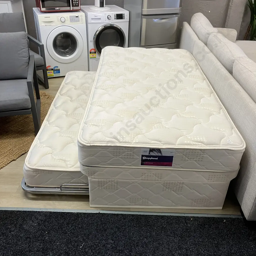 Sleepyhead Heritage Trundler Bedset - King Single Image 1++