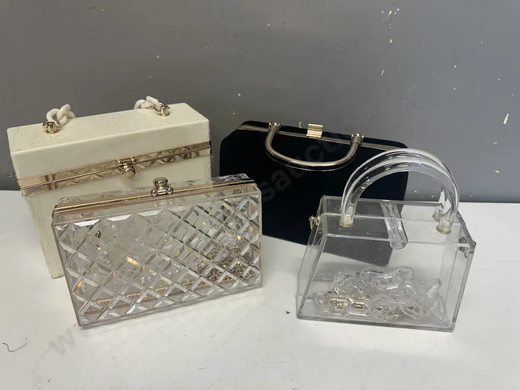 Selection of Boxed Funky Ladies Handbags Image 1++