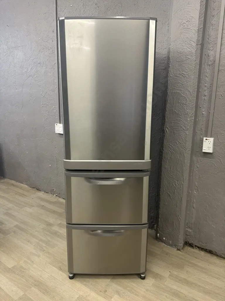 Mitsubishi Electric 415L Multi Drawer Fridge Freezer - Stainless Steel, Model MR-CU415T-ST-A Image 1++
