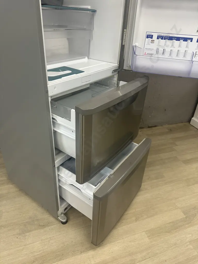 Mitsubishi Electric 415L Multi Drawer Fridge Freezer - Stainless Steel, Model MR-CU415T-ST-A Image 1++