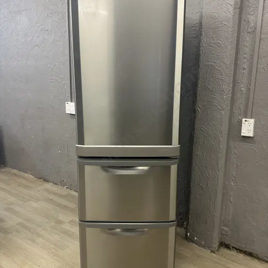 Mitsubishi Electric 415L Multi Drawer Fridge Freezer - Stainless Steel, Model MR-CU415T-ST-A