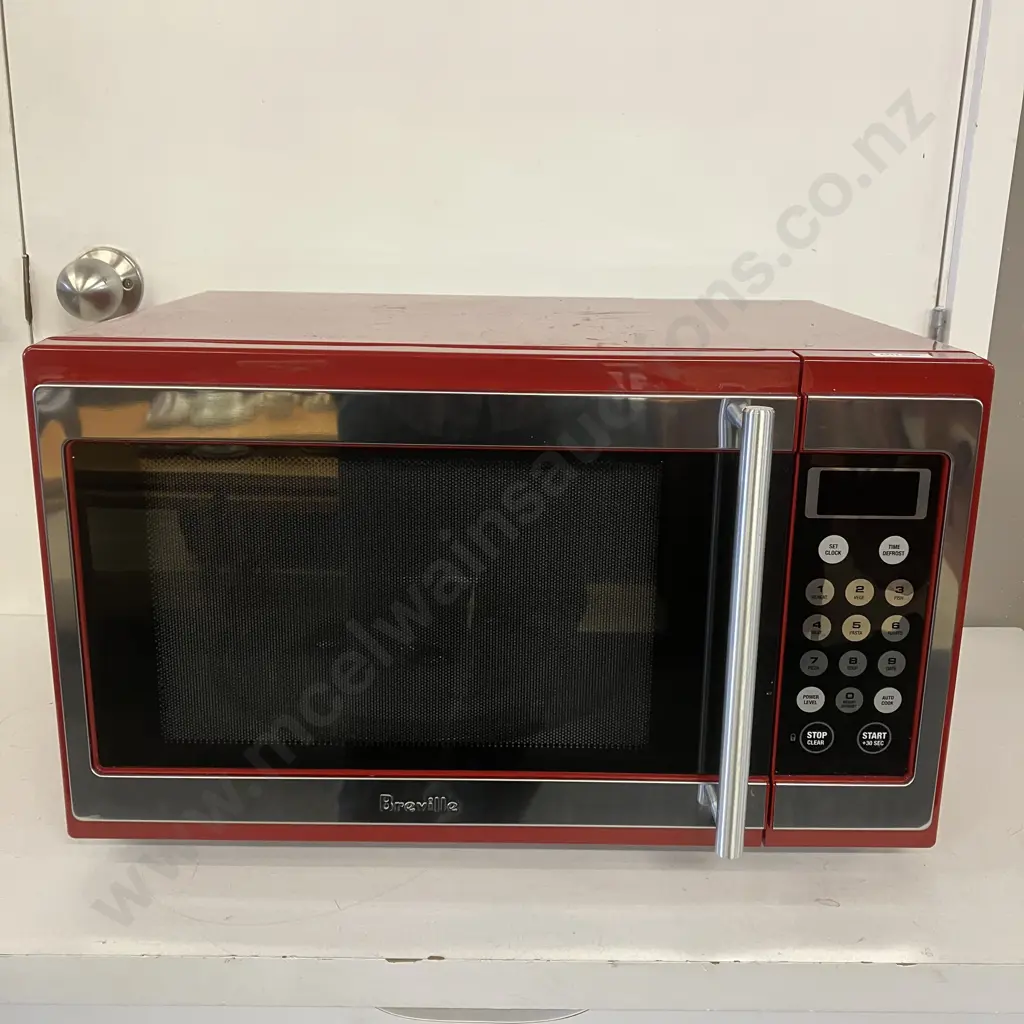 Breville Microwave Oven In Red - Model BMO300CB/A Image 1++