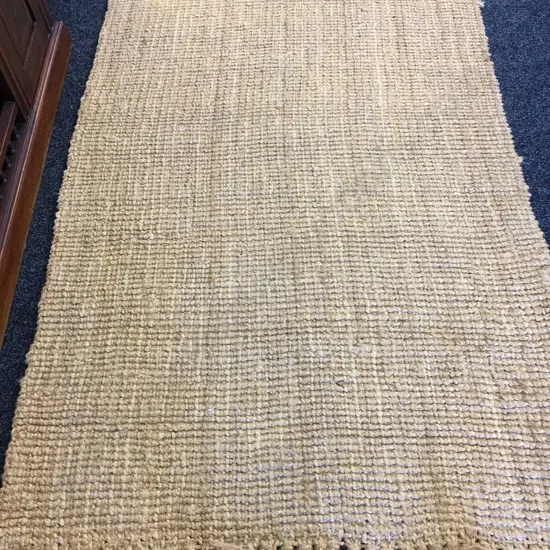 Jute Hand Woven Floor Rug L205,W122cm.