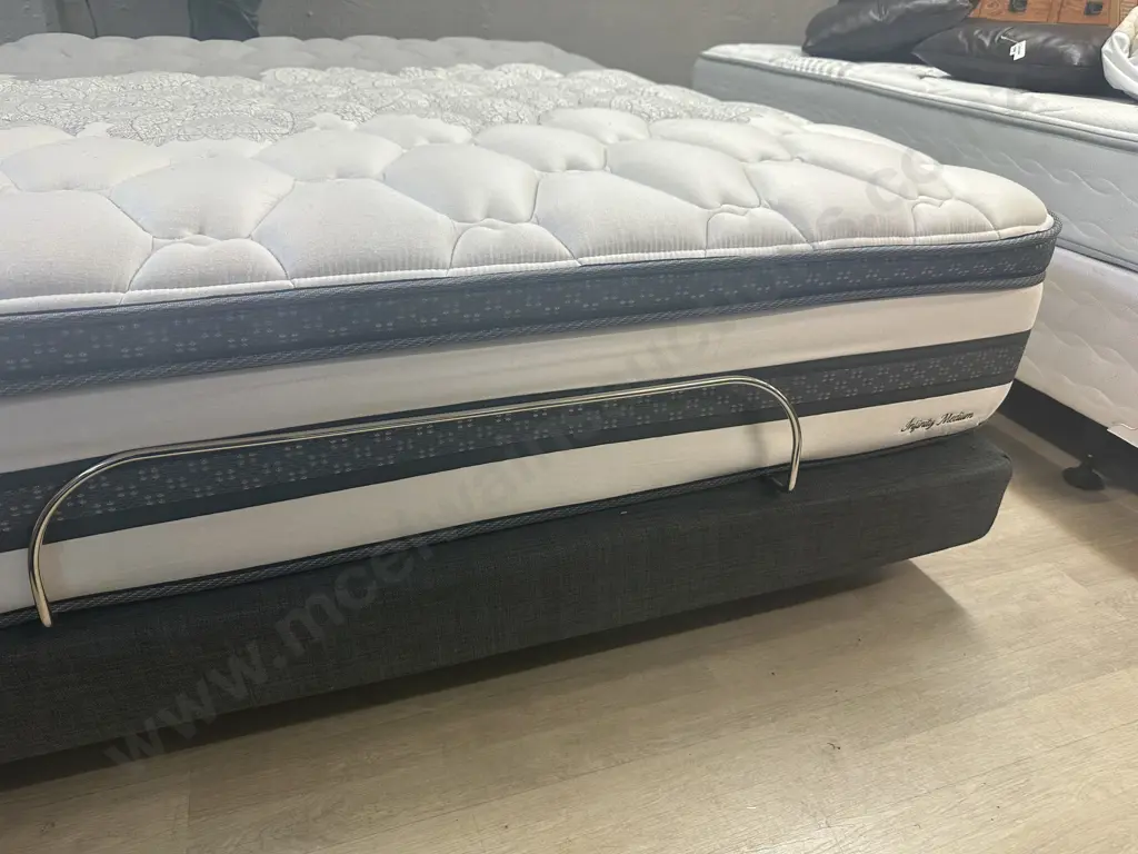 Electric Queen Bed - Tempur Electric Adjustable Bed Frame With A King Koil Platinum Posture Collection Mattress Image 1++