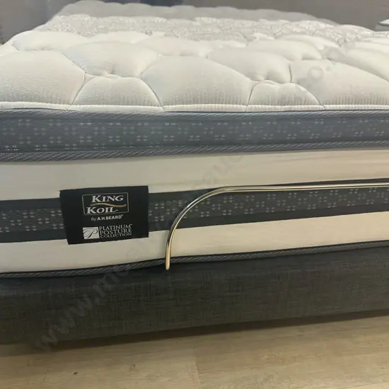 Electric Queen Bed - Tempur Electric Adjustable Bed Frame With A King Koil Platinum Posture Collection Mattress