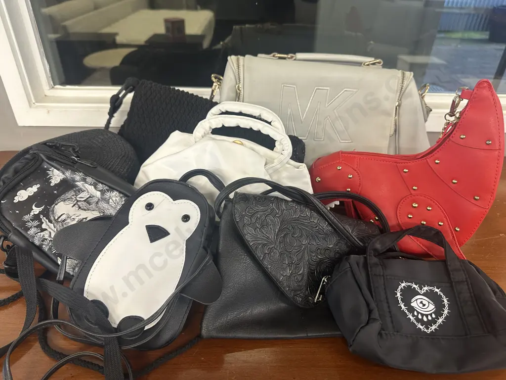 Selection of Ladies Handbags Including MK Etc Image 1++