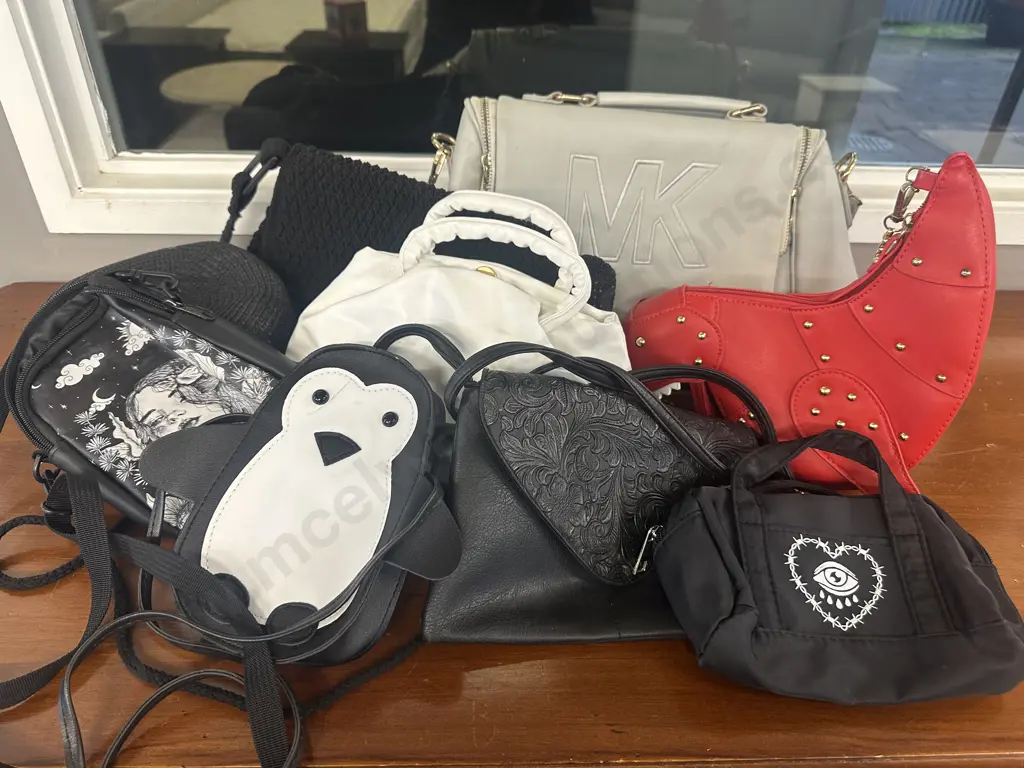 Selection of Ladies Handbags Including MK Etc Image 1++