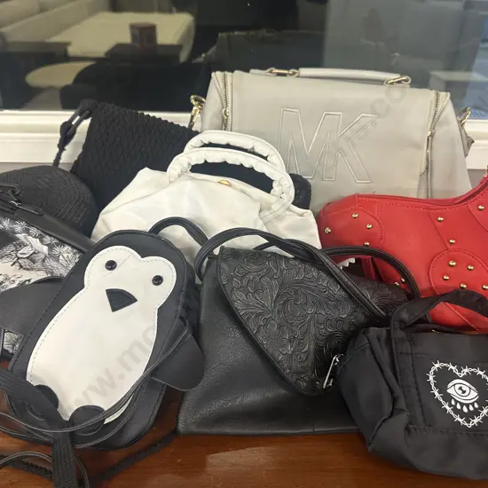 Selection of Ladies Handbags Including MK Etc