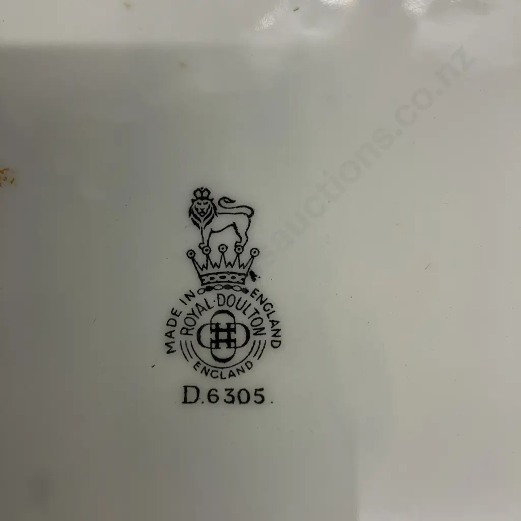 Royal Doulton Seriesware Plate Maori Women D6305 Image 1++
