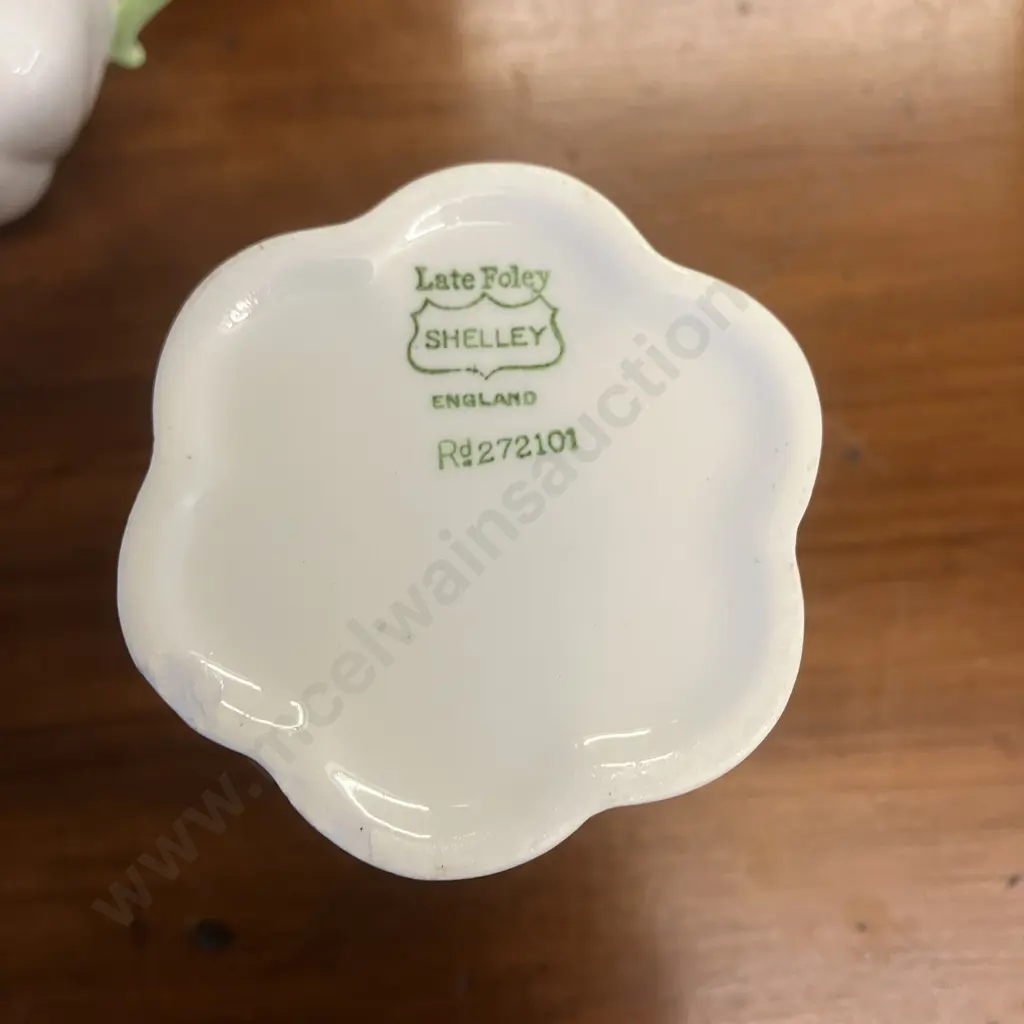 Vintage Shelley Dainty Floral Handle Creamer & Open Sugar Bowl, Late Foley Shelly Dainty Jug #Rd272101 Image 1++
