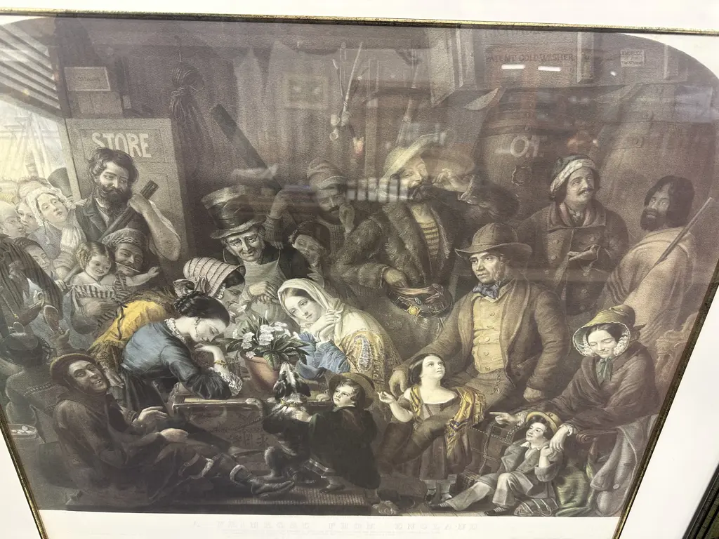"A Primrose From England" Large Framed Reproduction Print 99/150 Limited Edition, 92 x 103cm Framed Image 1++