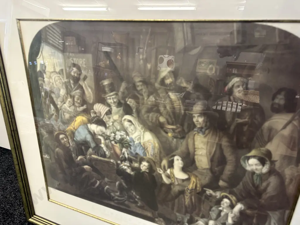 "A Primrose From England" Large Framed Reproduction Print 99/150 Limited Edition, 92 x 103cm Framed Image 1++