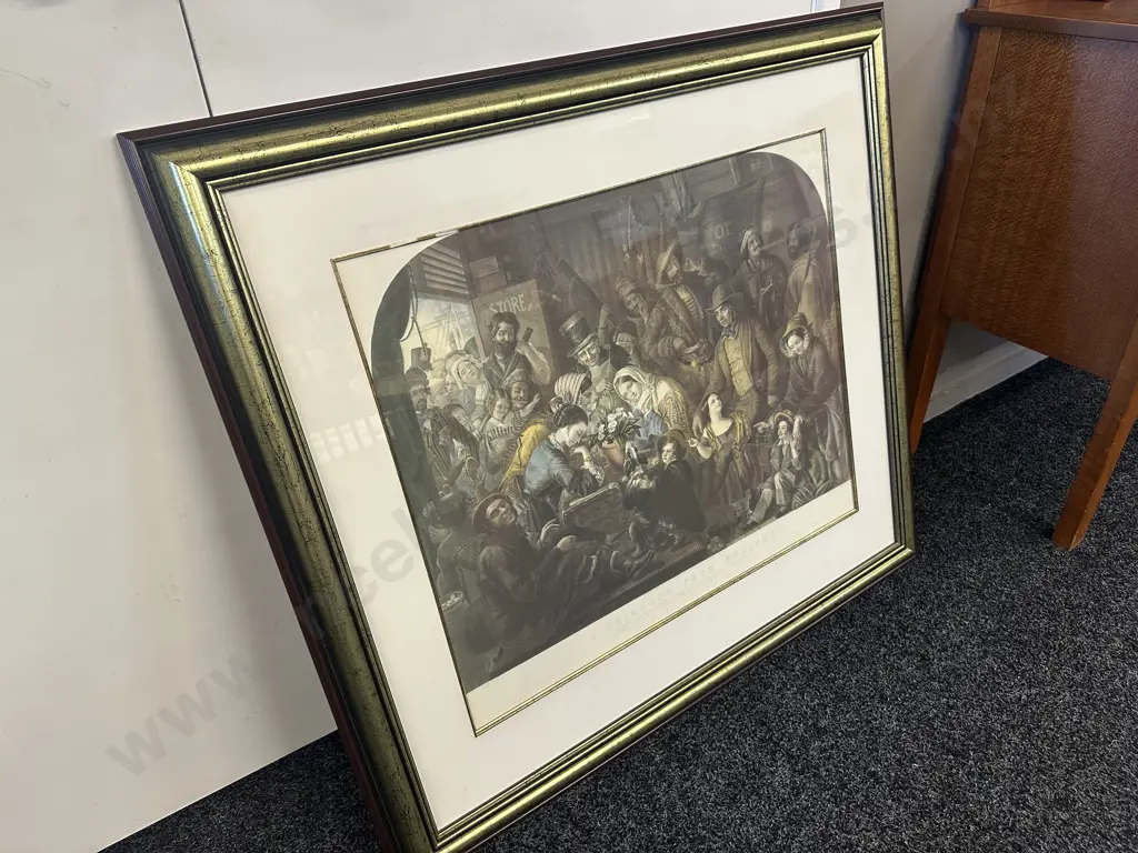 "A Primrose From England" Large Framed Reproduction Print 99/150 Limited Edition, 92 x 103cm Framed Image 1++
