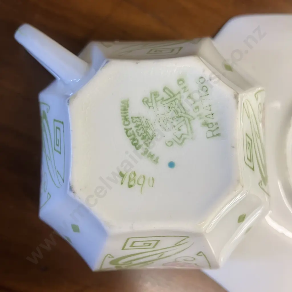 Wileman & Co. (pre Shelley) Art Nouveau Teacup & Saucer, Pattern 7890 RD.447136 Image 1++