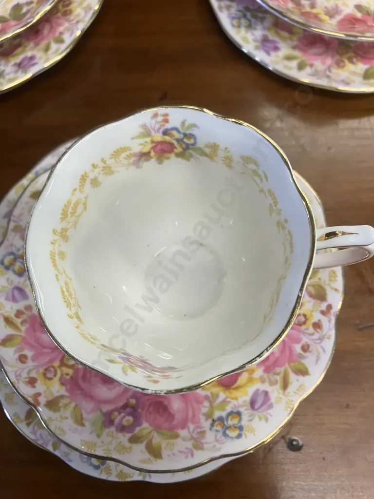 Royal Albert Serena Trios x 3 Image 1++
