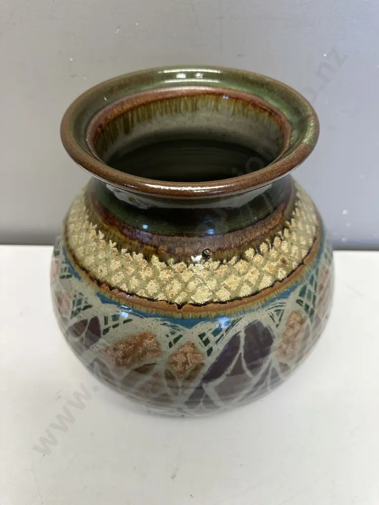 Mid Century Pottery Vase. H30cm Image 1++