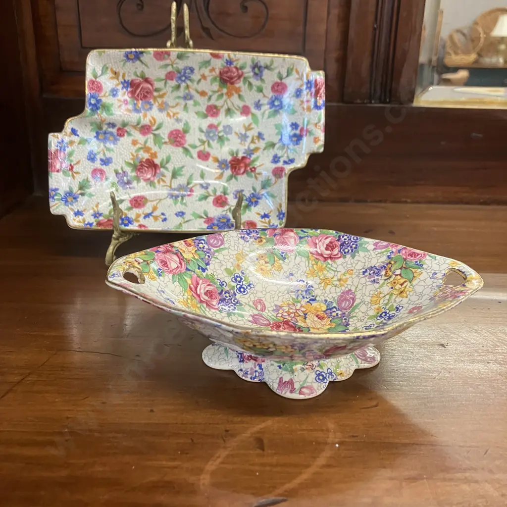 Royal Winton Spring & Old Cottage Chintz Dishes Image 1++