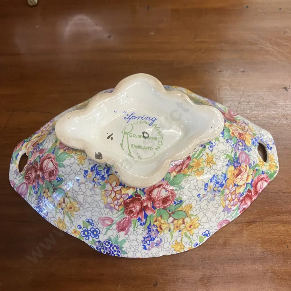 Royal Winton Spring & Old Cottage Chintz Dishes Image 1++