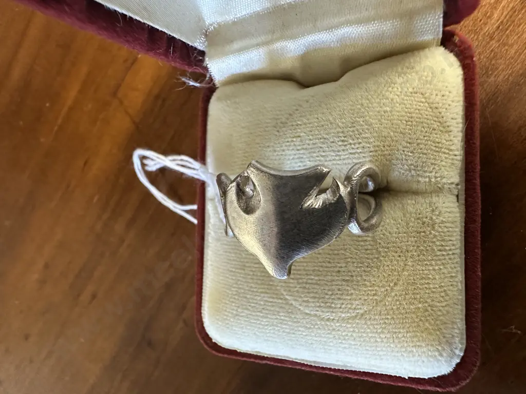 Stamped Sterling Silver Ring Image 1++