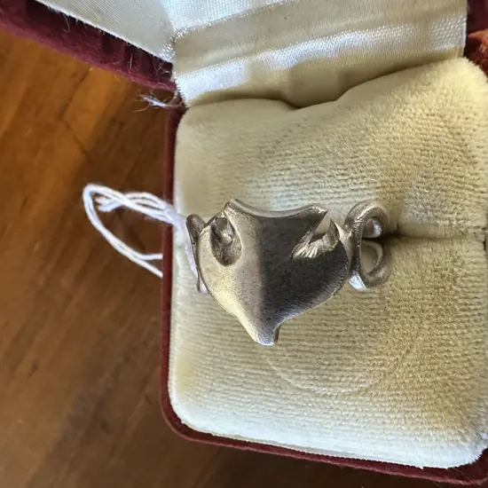 Stamped Sterling Silver Ring