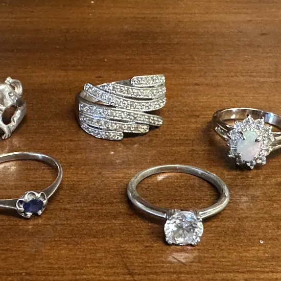 Selection of Rings Including 925