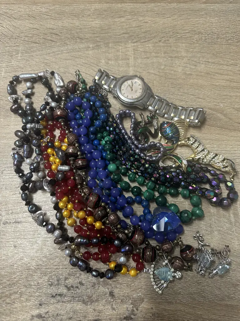 Olympic Mens Watch And Assorted Costume Jewellery Image 1++