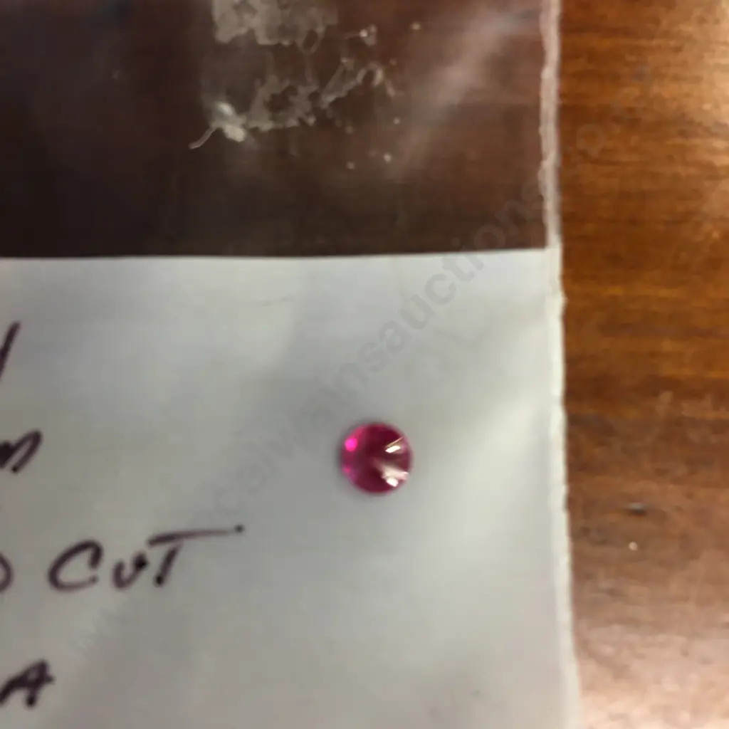 Ruby Round Cut Burma 4.0mm Image 1++