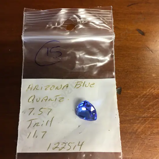 Arizona Blue Quartz 7.57 Trill 11.7