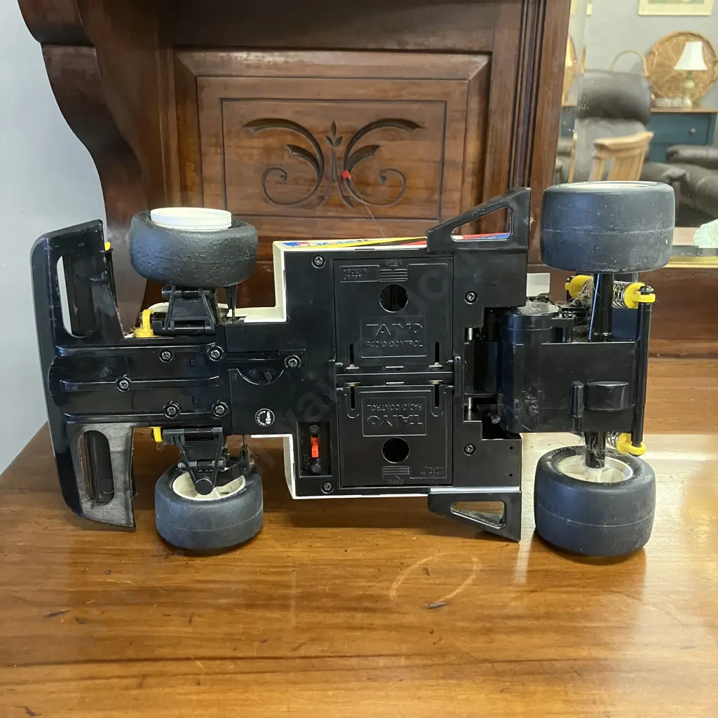 Vintage 80's Taiyo Super Fight F-1 R/C Car With Turbo Controller (40MHz) 1/12 Scale, Tyco Japan Image 1++