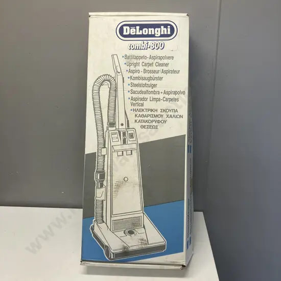Delonghi Combi.800 Upright Carpet Cleaner / Vacuum Cleaner, Boxed (Italy)