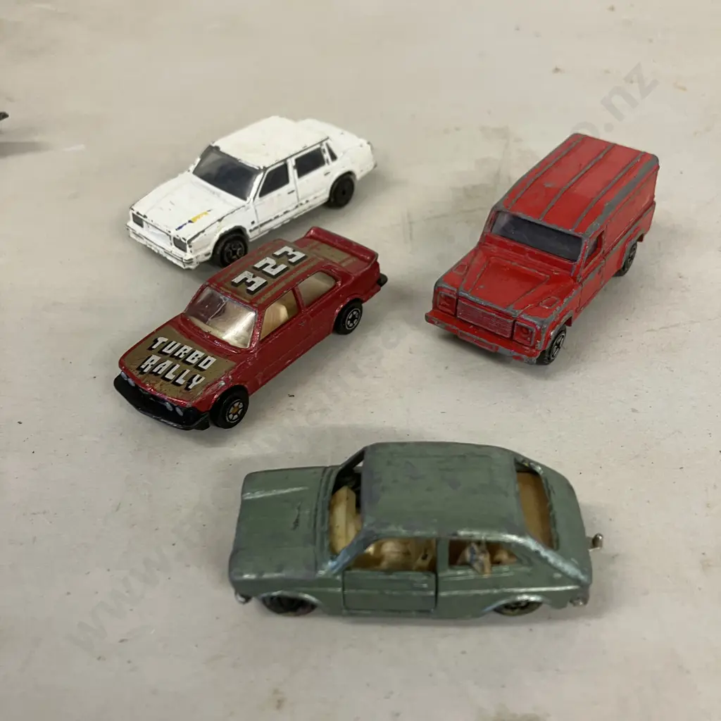 Assorted Toy Cars - Majorette Fiat 127 No 203 With Dog, Corgi, Matchbox, Yatming, Etc & Assorted Planes Image 1++