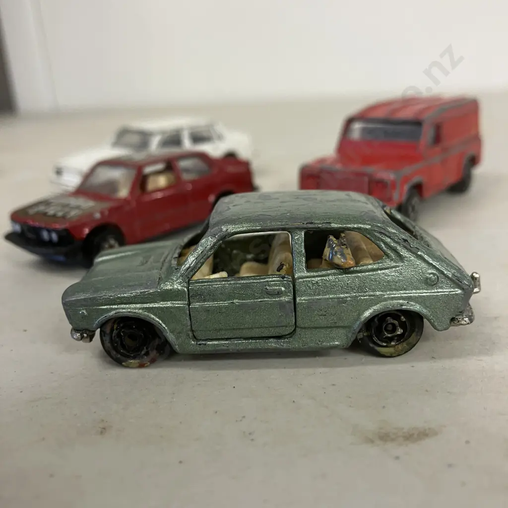 Assorted Toy Cars - Majorette Fiat 127 No 203 With Dog, Corgi, Matchbox, Yatming, Etc & Assorted Planes Image 1++