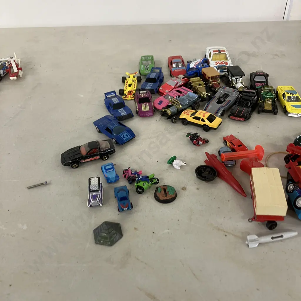 Assorted Toy Cars - Majorette Fiat 127 No 203 With Dog, Corgi, Matchbox, Yatming, Etc & Assorted Planes Image 1++