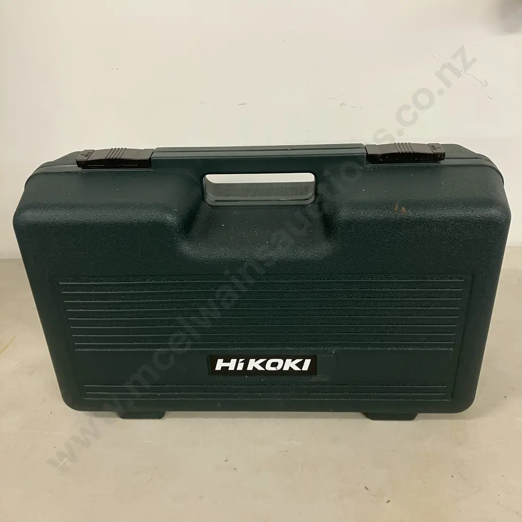New Boxed Hikoki Angle Grinder 5" 730W With Carry Case, Instructions & Grinding Disc. Model G 13SR4 Image 1++