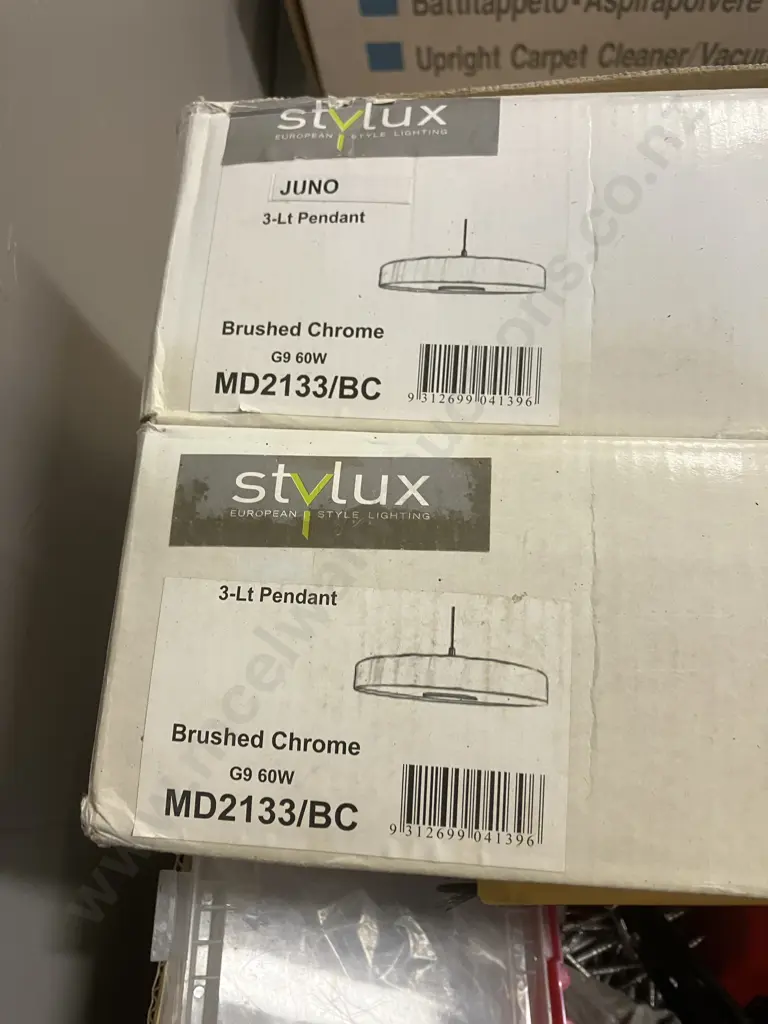 Box Lot Light Fittings, Nails, Hardware Etc Image 1++