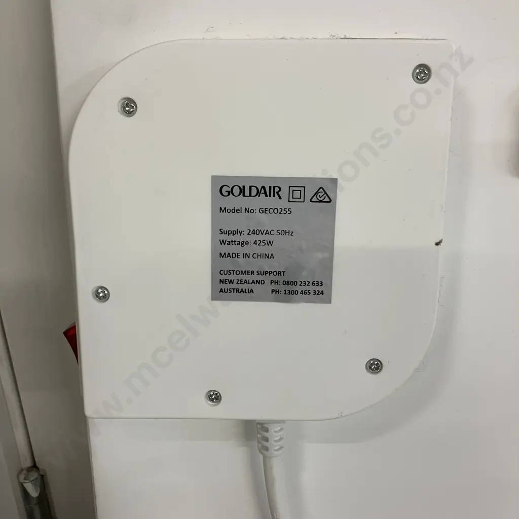 Goldair GEC0255 Panel Heater With Timer Image 1++