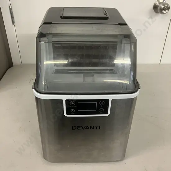 Devanti Ice Maker Machine Commercial Portable Ice Cube Tray Countertop 3.2L - Model HZB-20AF