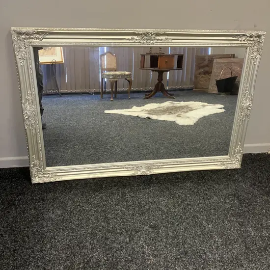 Moda Silver Mirror. 74 x 114cm (As Found)