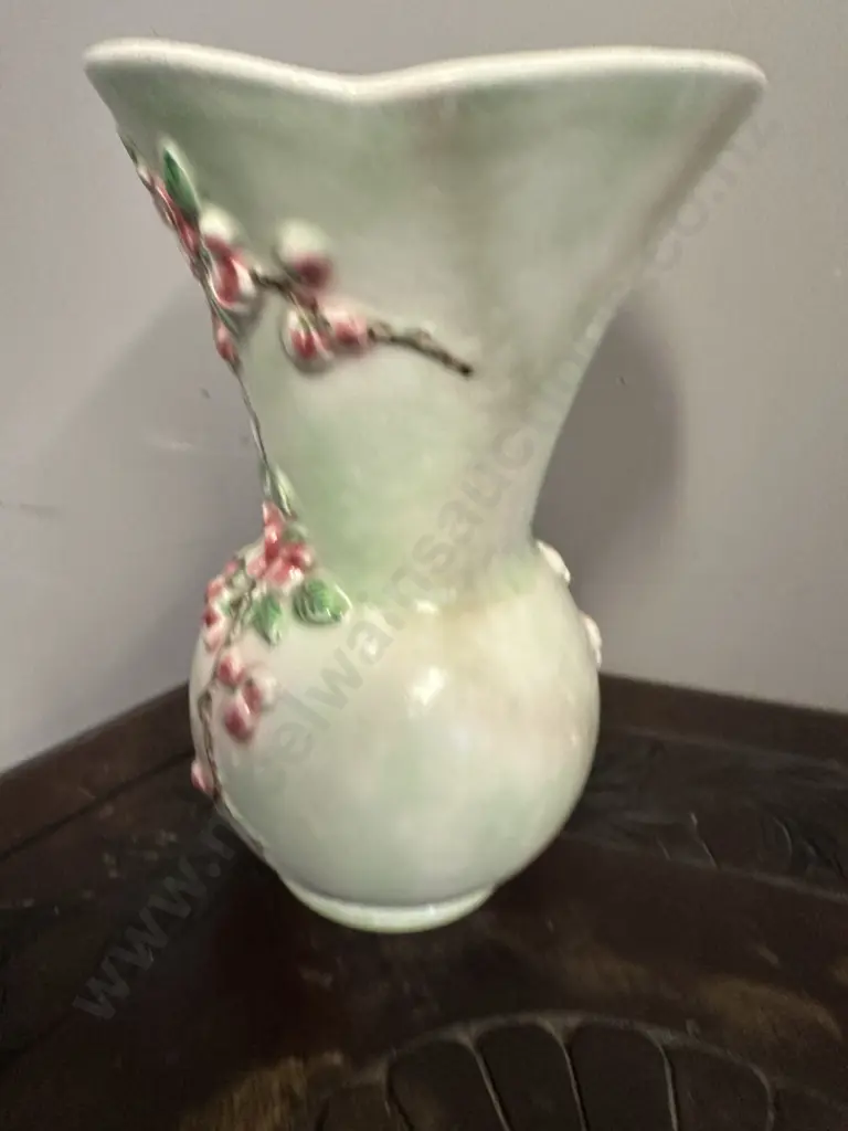 Sylvac Apple Blossom Ceramic Vase H25 (as found condition)  Image 1++