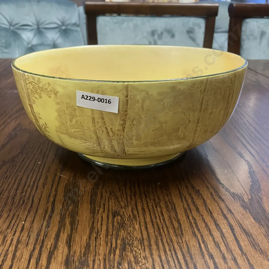 Antique Royal Doulton Shakespeare Series Ware "Rosalind" Bowl. Dia 23cm (1912-1928) Image 1++