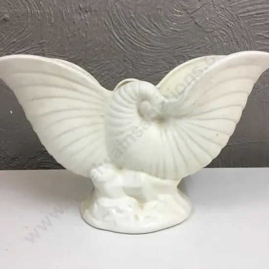 Vintage Crown Lynn Nautilus Vase #2057