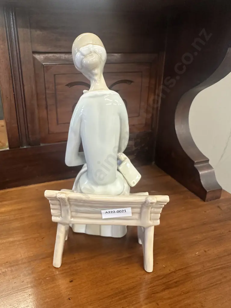 Spanish Porcelain Figurine. H26cm Image 1++