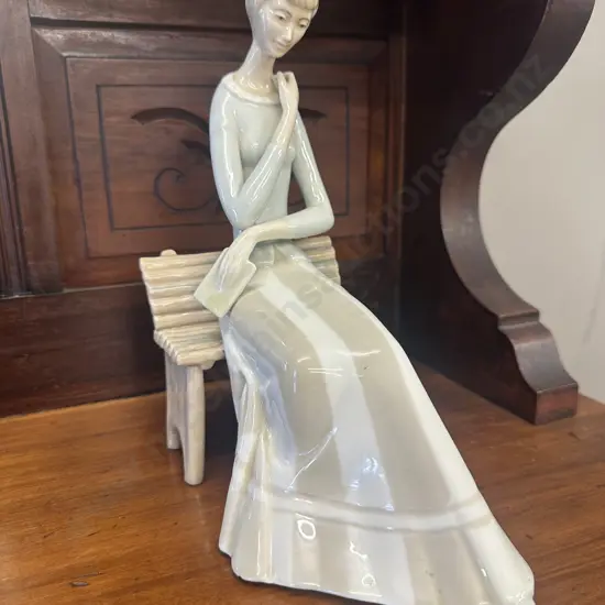 Spanish Porcelain Figurine. H26cm