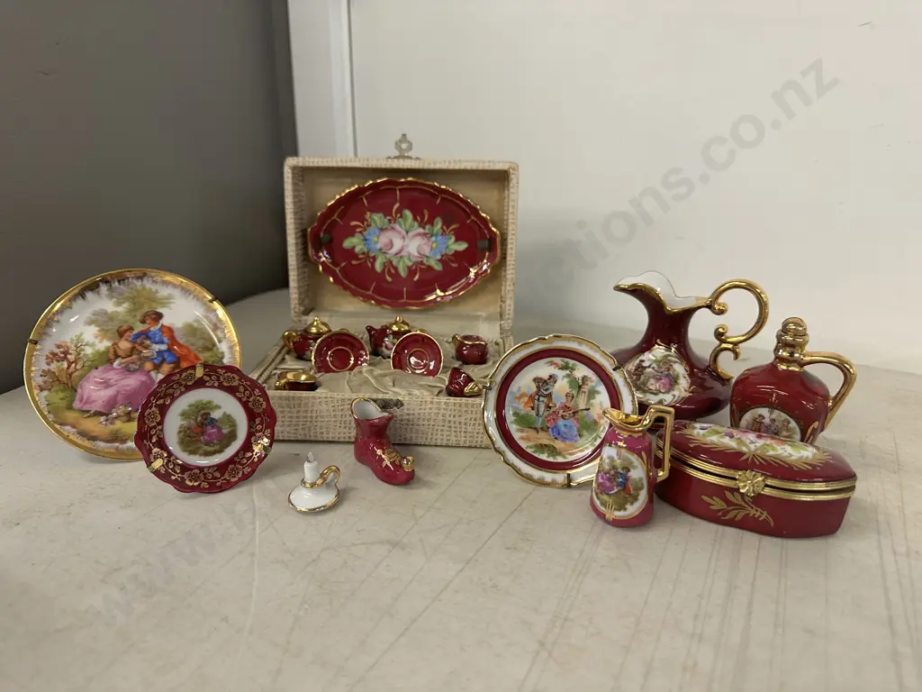 Selection Of Limoges Items Etc Image 1++