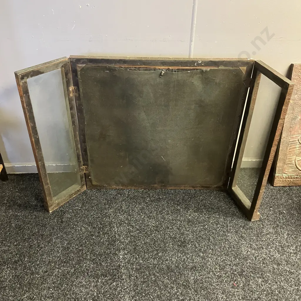 Copper Firescreen, Copper Firescreen Panel, Coal Bucket Image 1++